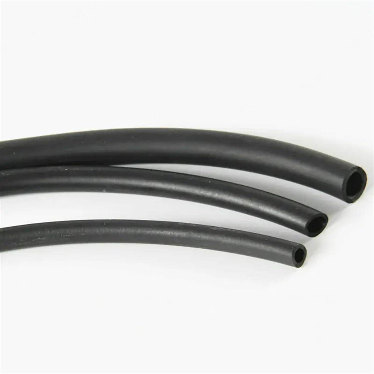 Manguera Negra de Caucho de nitrilo Resistente al Combustible Adecuada for el Suministro de Gasolina a carburadores(8x14mm)