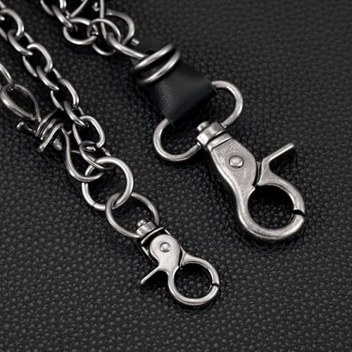 Thorn Bramble Jeans Chain for Men and Women - Punk Rock Gothic Wallet Chain for Concerts, Street Dance, Stage Outfits Clothing Accessories
