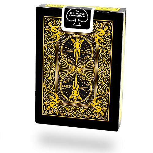 Magic Makers Bicycle Black Scorpion Deck With Extra Gaff Cards For Perfoming Magic Card Tricks #TOP5