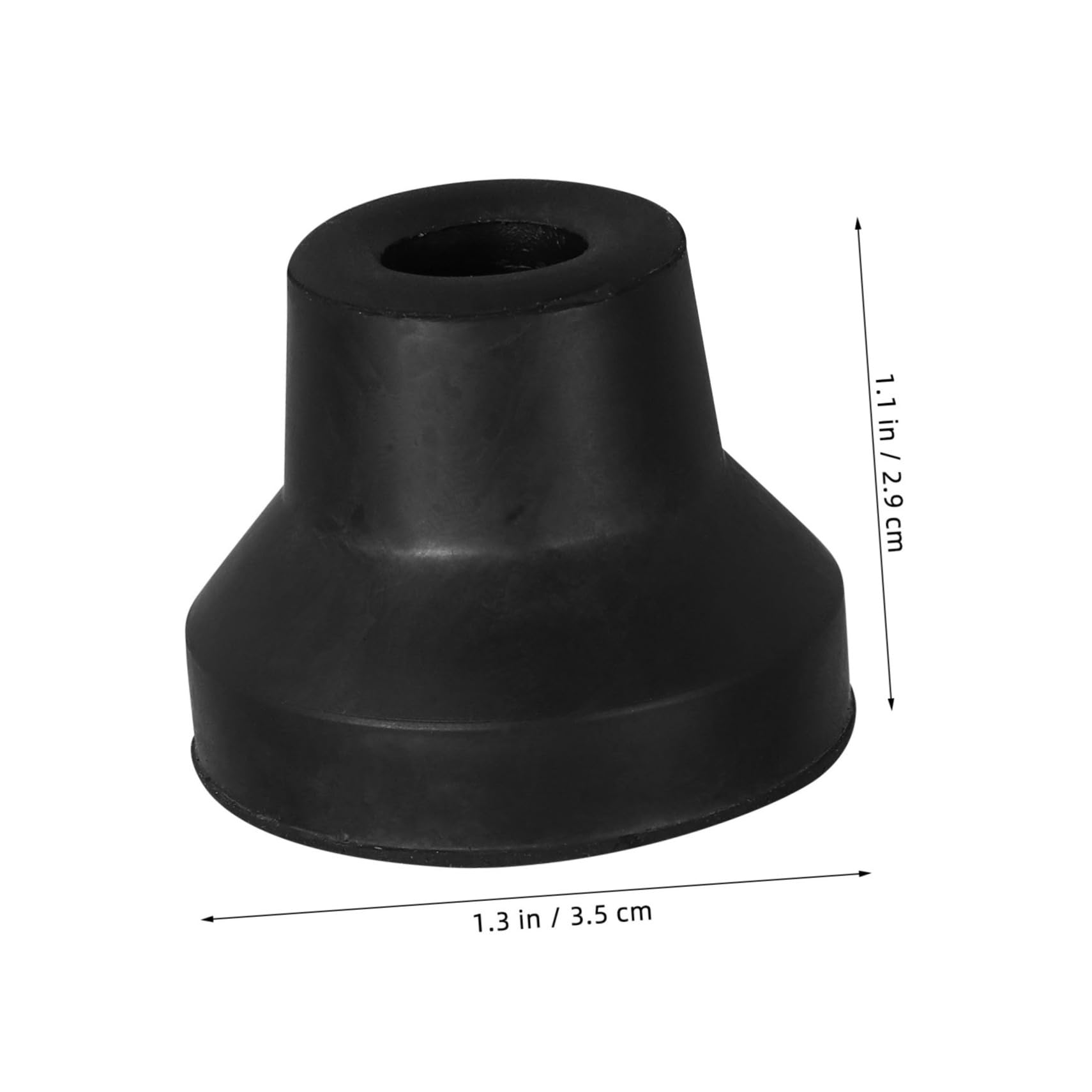 IWOWHERO Universal Walking Stick Foot Pads Crutch Caps Cushions Set Arm Pads for Crutches Walker Leg Caps