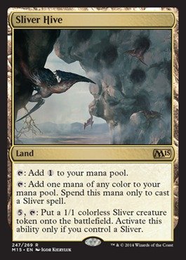 Magic The Gathering - Sliver Hive (247/269) - Magic 2015