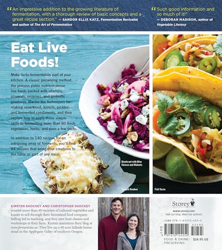 image for Storey Publishing Fermented Vegetables: Creative Recipes for Fermentin
