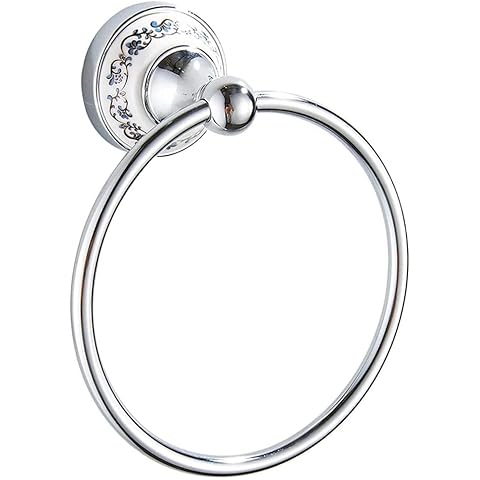 DRELD Vintage Stainless Steel Towel Ring Cover