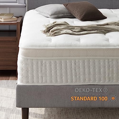 Zinus SC-NEBT-12Q 12 Inch Euro Top Pocket Spring Hybrid Mattress thumb #2