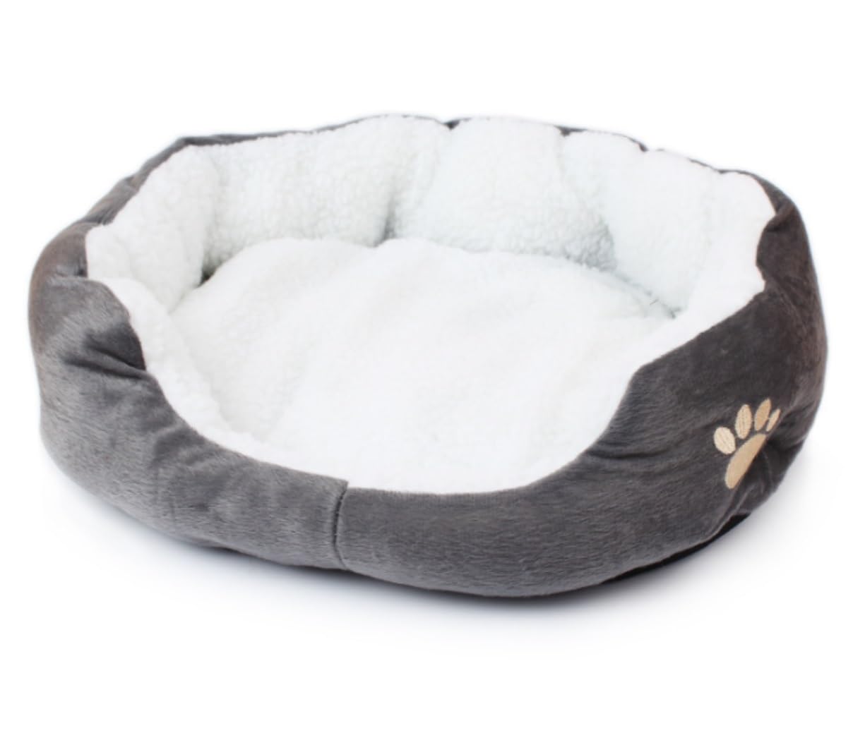 Cuccia gatto Calda Cuccia Per Animali Domestici Rosa Gatto Cane Rotondo Inverno Caldo Sacco A Pelo Letto Cuscino Tappetino Lungo Soffice Peluche Morbido Letto Per Animali Domestici Cuccia cane Morbida