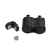 Vista 5 de Caja de audio XLR para RED Komodo-X V-Raptor XL, ARRI Alexa Mini, Z CAM E2 M4 F6 Cámara 2 entrada de nivel de línea, Mini 5 pines a XLR 3 pines