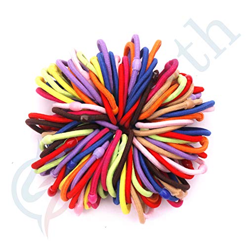 Image of All Occasion Multi Color Hair Rubber Band for Women and Girls in Hair Accessory