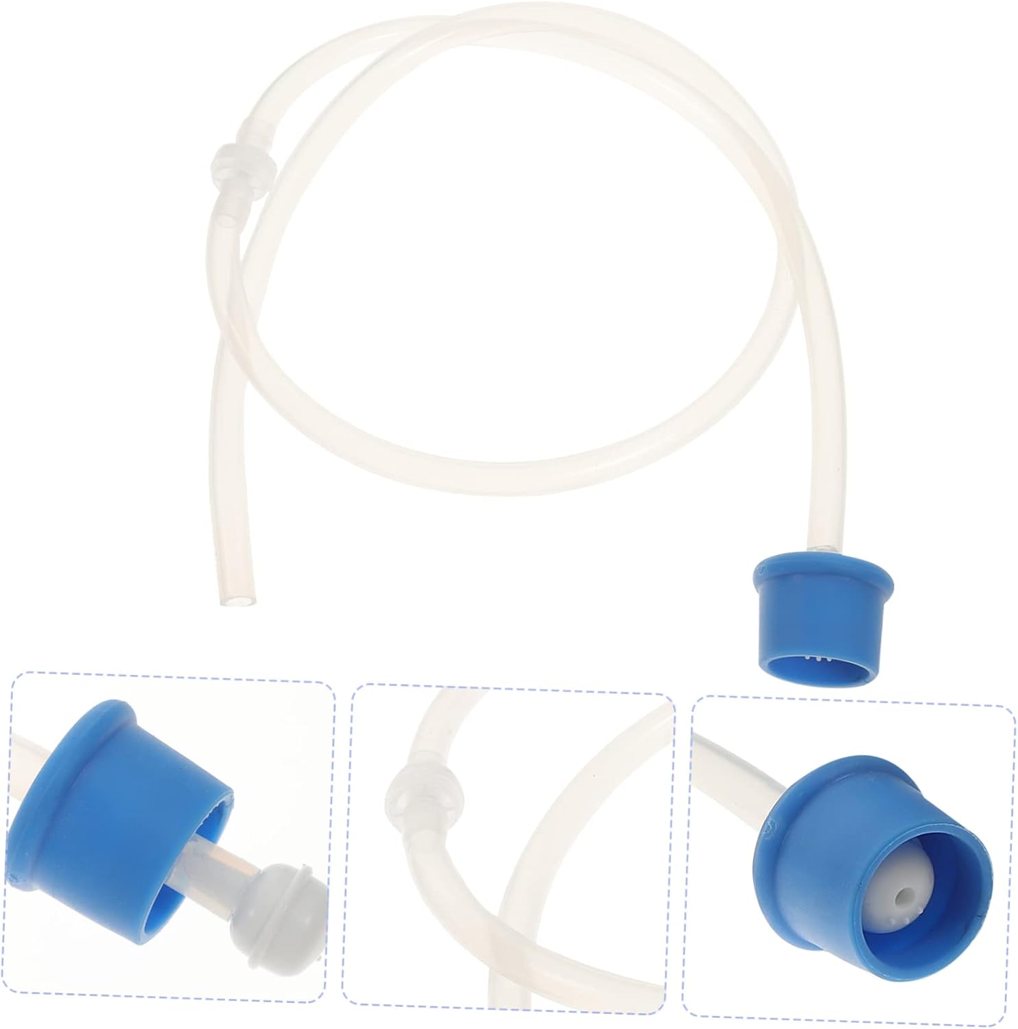 Mipcase 3sets Sink Soap Dispenser Extension Tube Kit Easy to Install No Leakage Compatible Dispensers for Kitchen and Bathroom Use image 2