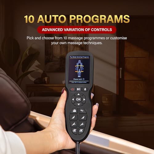 Image of ARG HEALTHCARE Electric Massage Chair for Pain Relief with Head Massage 3D Chair| 40 Airbag, Body Scanner Full automatic, Zero Gravity | massage chair for home full body, 2 Year On-Site Warranty (Z80)