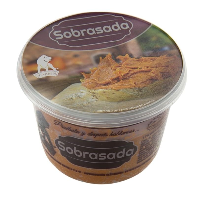 Rosario Dulce, PACK 5) Sobrasada Untable 500g de Icarben