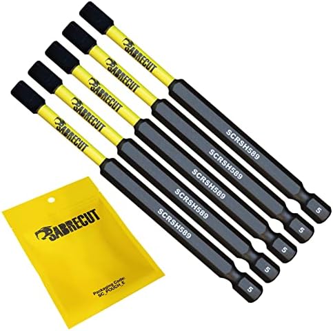 5er-Set Schlagschrauber-Bits H5 Hex 32mm – Magnetisch, Hart & Kompatibel Mit DeWalt, Makita Uvm.