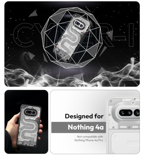 Image of KAPAVER Back Cover Case for Nothing Phone 4a | Nothing Phone 4a Back Cover (Cyber-i)