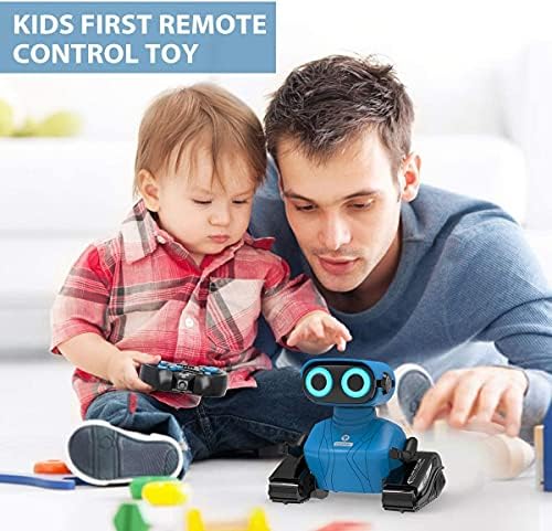 KaeKid RC Robot Toy for Kids, Educational Learning 2.4Ghz Remote Control Robot Toy, Interactive Novelty Design Robot Toy, Dancing, Walking, Great Gifts for Boys Girls 3-8 Years Old 5