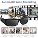 Sunglasses Camera HD 1080P Sport Camera Glasses Video Camera Sunglasses Sport Camera, Bluetooth Sunglasses Cycling Video Camera with Loop Recording and Earphones for Outdoor Actives