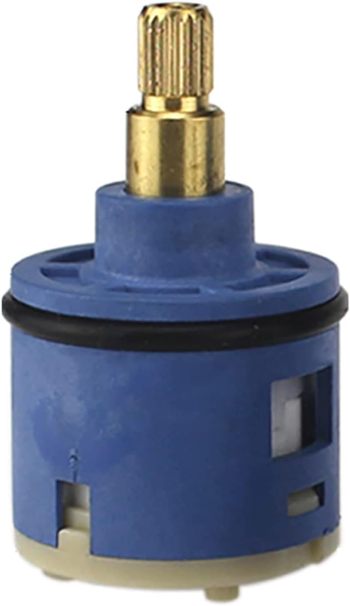 Klerdh 33Mm Valve Cartridge, 22Mm/26Mm/ Diameter,Single Handle Faucet Cartridge Ceramic Disc Valve,(33Mm)
