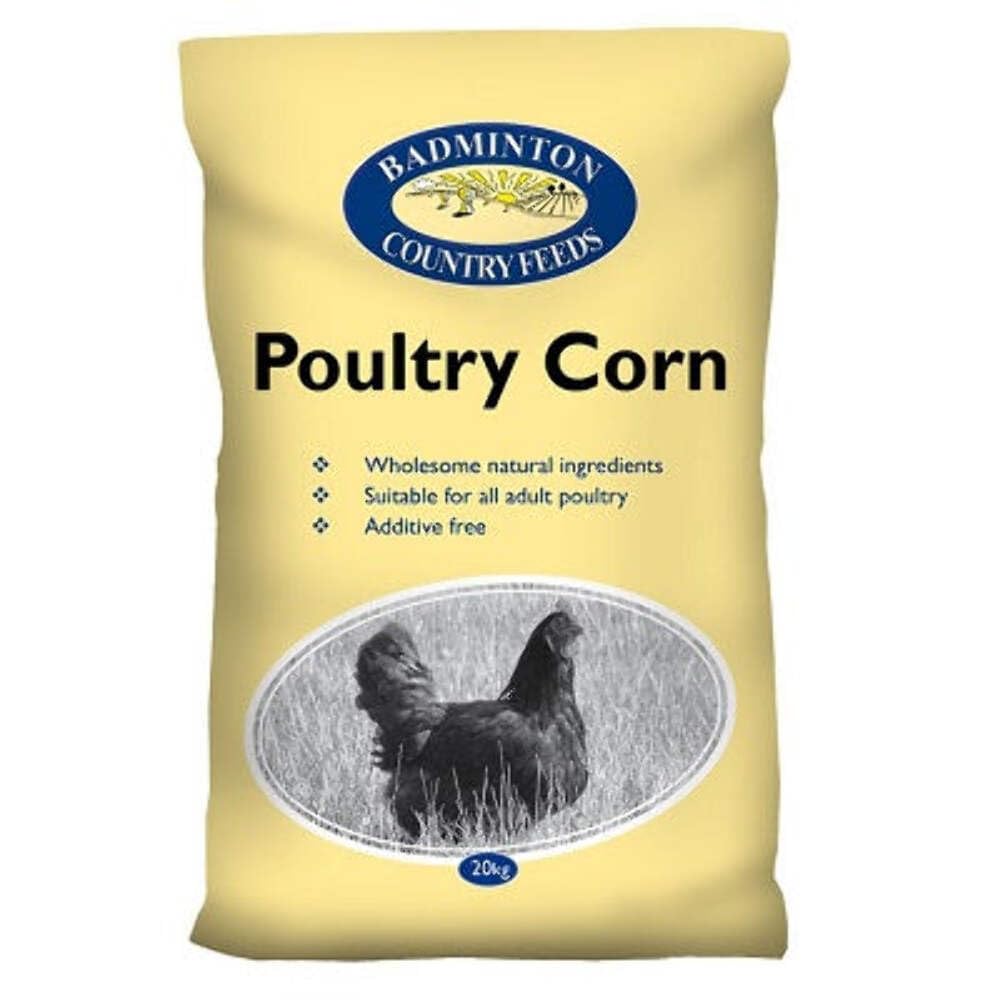 Badminton Poultry Corn 20kg, Clear