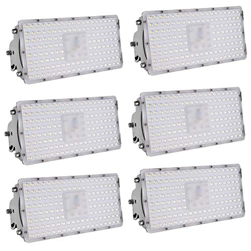 Viugreum 6 Pack 100W Led Flood Light, Waterproof Ip65 Outdoor Led Lights, 9000Lm Daylight White 6500K Security Floodlights Landscape Wall Lights For Garage, Garden, Yard #TOP15