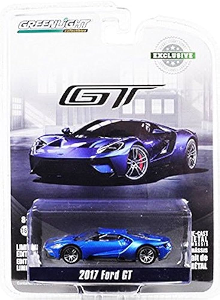 Amazon.com: GreenLight 1: 64 Hobby Exclusive - 2017 Ford GT