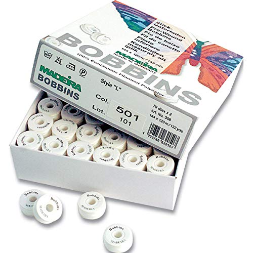 Madeira Bobbins No. 150Box 144x 120m Black