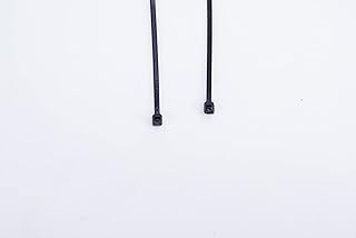 Hegebeck 800pcs Nylon Cable Ties 150mm x 1.9mm Self-Locking Nylon Tie Wraps for Organizing Wires Home Office Use Black