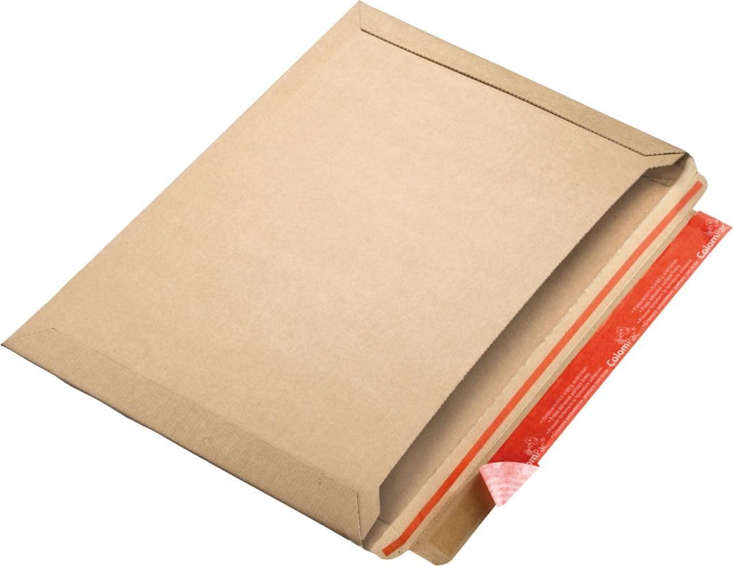 Colompac 225411 - Extra Stiff Cardboard Envelope 340x235x35-20 units