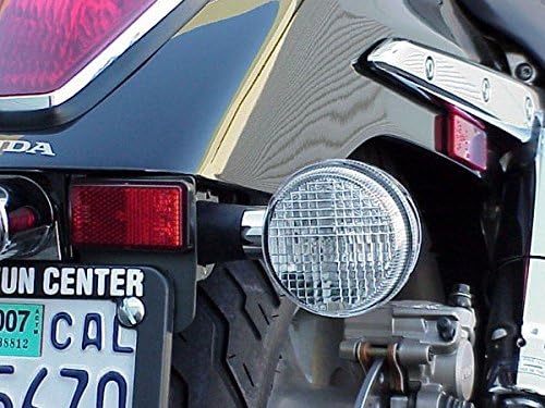 Clear Turn Signal Lens Lenses compatible with Honda Shadow VT 600 750 Spirit Deluxe Phantom RS 1100 Aero VT1300 VT1300C Interstate Stateline Sabre Fury VTX1300 VTX1800