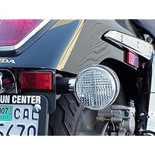 Clear Turn Signal Lens Lenses compatible with Honda Shadow VT 600 750 Spirit Deluxe Phantom RS 1100 Aero VT1300 VT1300C Interstate Stateline Sabre Fury VTX1300 VTX1800