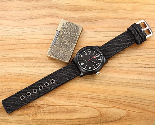 Image of Gosasa Unisex Military Watches Sport Textile Nylon Strap Stylish Men Watch Luminous Fashion Watches Analog Display Quartz Waterproof Casual Wristwatch