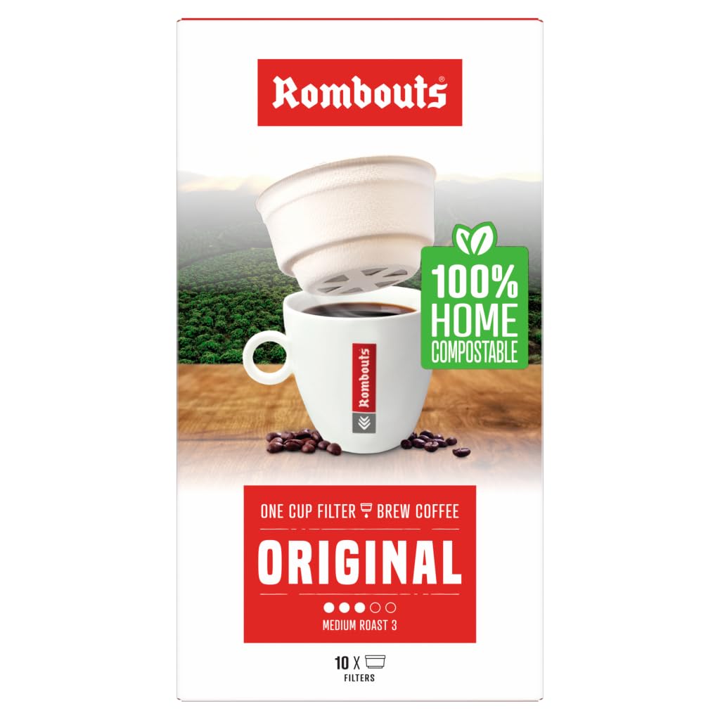 Rombouts Original One Cup Filter Coffee X10 70g