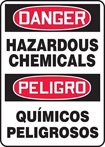 Panneau de danger produits chimiques pour sécuriser votre atelier