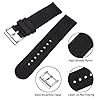 TStrap Nylon Watch Strap 18mm - Quick Release Watch Band Soft Black - Canvas Military Wtach Bands for Men Ladies – for Smart Watch Bracelet Replacement with Clasp - 18mm, 20mm, 22mm 24mm #2