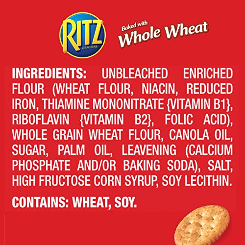 Image of RITZ Whole Wheat Crackers, 12.9 oz