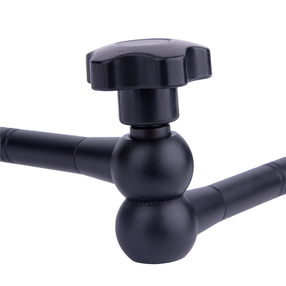 Desktop Dolly Car Mobile Slider Rail Skater 11" Articulation réglable Bras magique de friction utilisé pour appareil photo reflex numérique Photographie prise vidéo Enregistrement vidéo