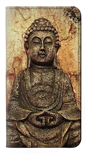 Etui flip Samsung Galaxy S26 Plus bouddha en cuir avec clapet portefeuille