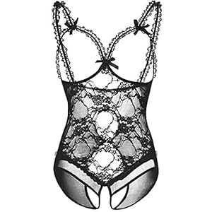 Armondii Dames sexy ondergoed net babydoll plus size lingerie bodysuit BT10-05