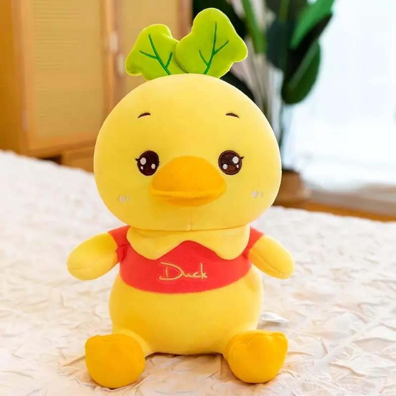 Image of Cute Duck Soft Stuffed Toys Set of 2 Animal Plush Teddy Bear for Girls, Boys, Kids, Adults, Birthday Gift, Car Hanging & Home Decoration - 35 cm