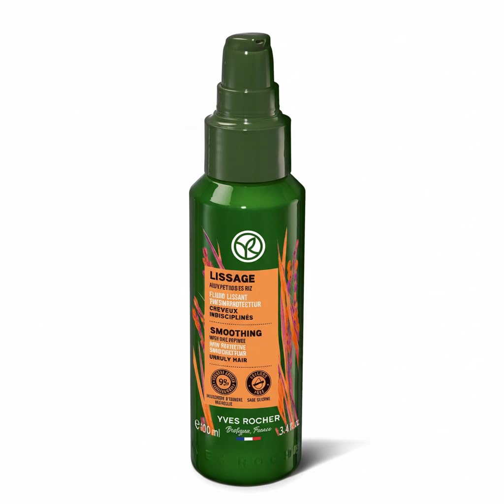 Amazon.com: Yves Rocher Heat Protective Smoothing Lotion, Heat