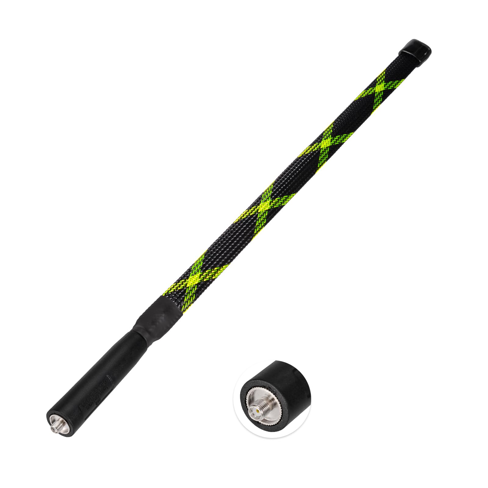 Bingfu Antenna VHF UHF Bibanda 136-460MHz Pieghevole 47.5cm SMA Femmina CS Tattico Camuffare per Baofeng UV-5R UV-82 BF-888S GT-3 BF-F8HP Wouxun HYT Radio a Due Vie Portatili