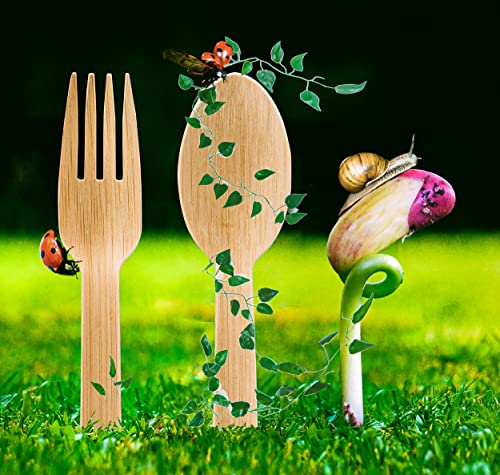 Bamboware 100% Bamboo Utensils thumb #5