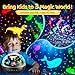 Staryou Dinosaur Toys for Kids 3-5, 【Remote+3 Films+93 Effects】 Dinosaur Toys for Kids 2-4, 【3 Timer+5 Brightness】 3 Year Old Boy Gift, Rotate 3 Year Old boy Birthday Gift, Boys Christmas Gifts Boys