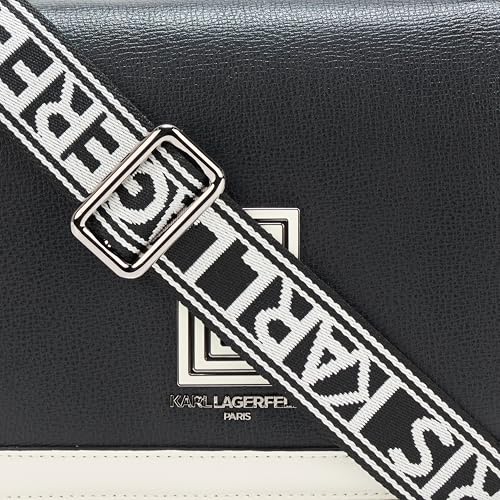 Image of KARL LAGERFELD Women's Simone Solid Satchel Crossbody