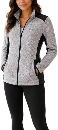 Womens Faux Fur Zip Jacket