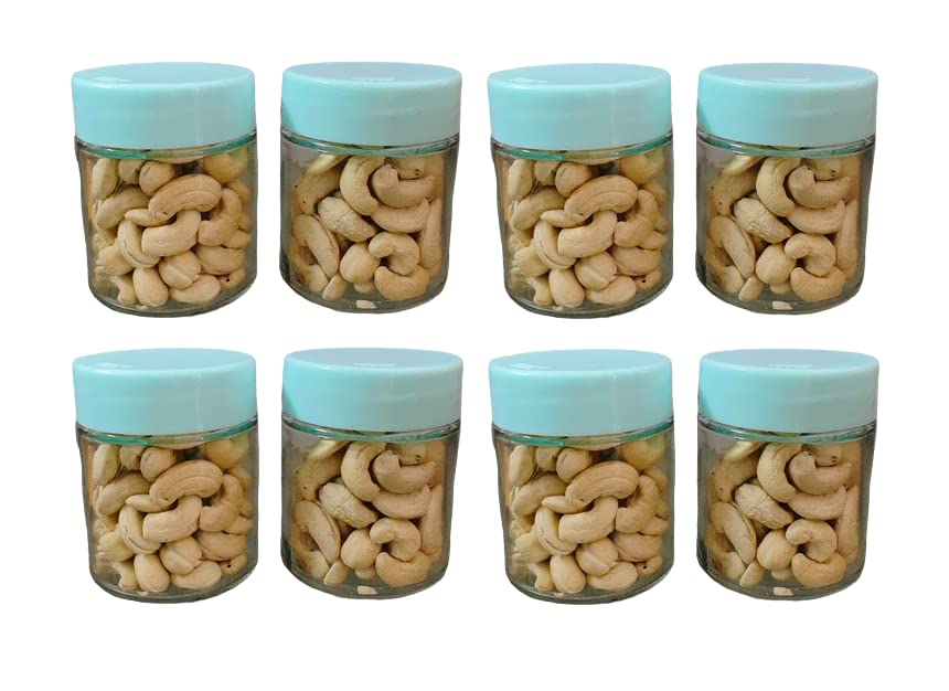 Yera Glass Jar With Airtight Lid Transparent Containers For Kitchen (200 ML); Pack Of 8 LISA_JR200 (B0BXCXT2H7) Amazon Price History, Amazon Price Tracker