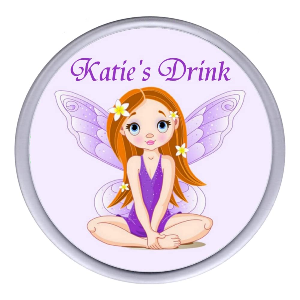 Key Expressions Lilac Personalised Fairy Acrylic Drinks Coaster