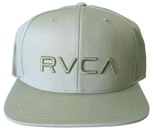 Image of RVCA Men's Adjustable Snapback Straight Brim Hat