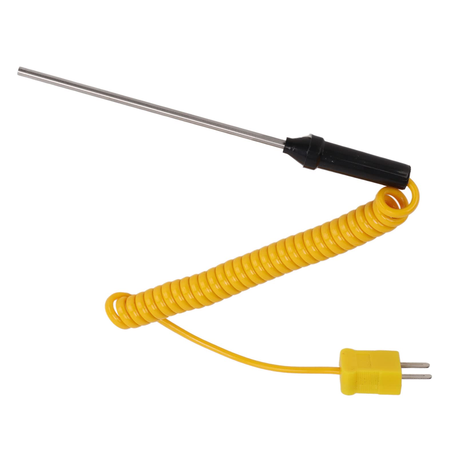 K Type Thermocouple Plug Design for Gas and Liquid Temperature, Straight Shank, Curved Shank, Induction Probe ?15mm (Temperature Probe thermocouple)