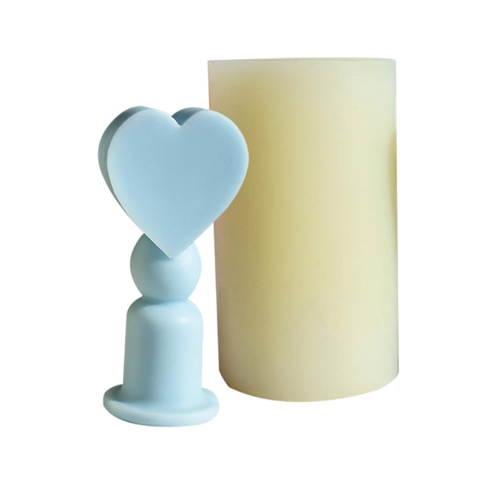 Moule silicone cœur pour bougies et chocolats lors de vos soirées créatives
