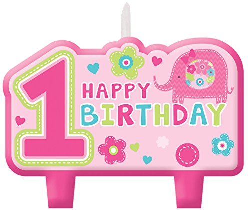 "One Wild Girl" Birthday Candle Set #TOP1