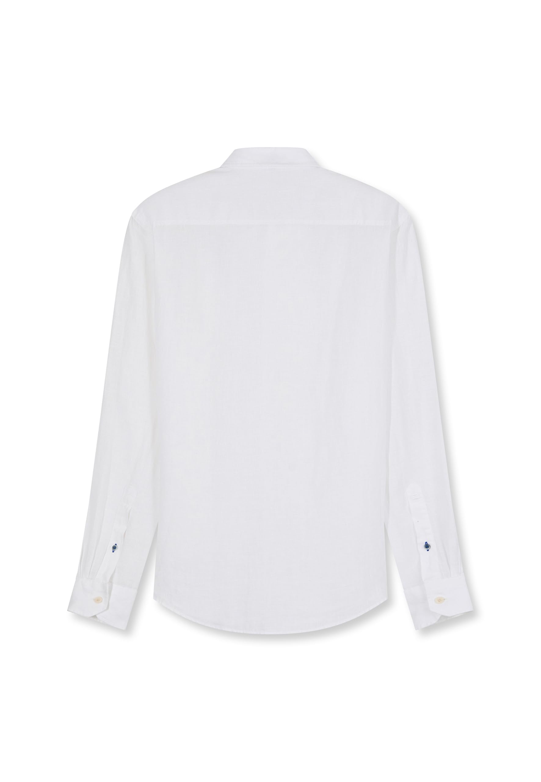 OLYMP Camisa casual para hombre de manga larga 404014, monocolor, 059, informal, 22, cuello Kent