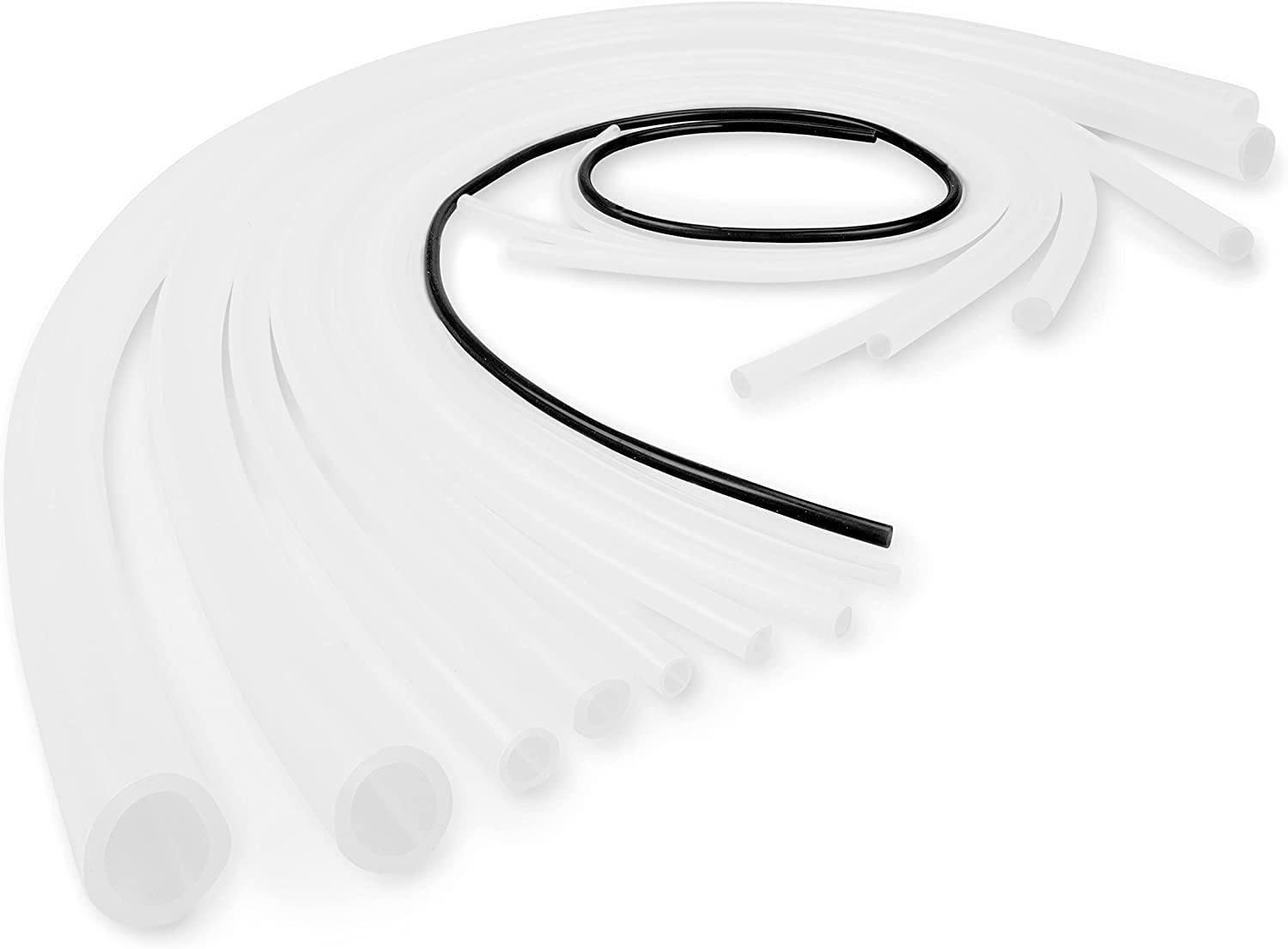Tuyau Silicone Alimentaire 2m - 4x6mm Sans BPA, Résistant à 200°C Pour Usage Maison Et Jardin